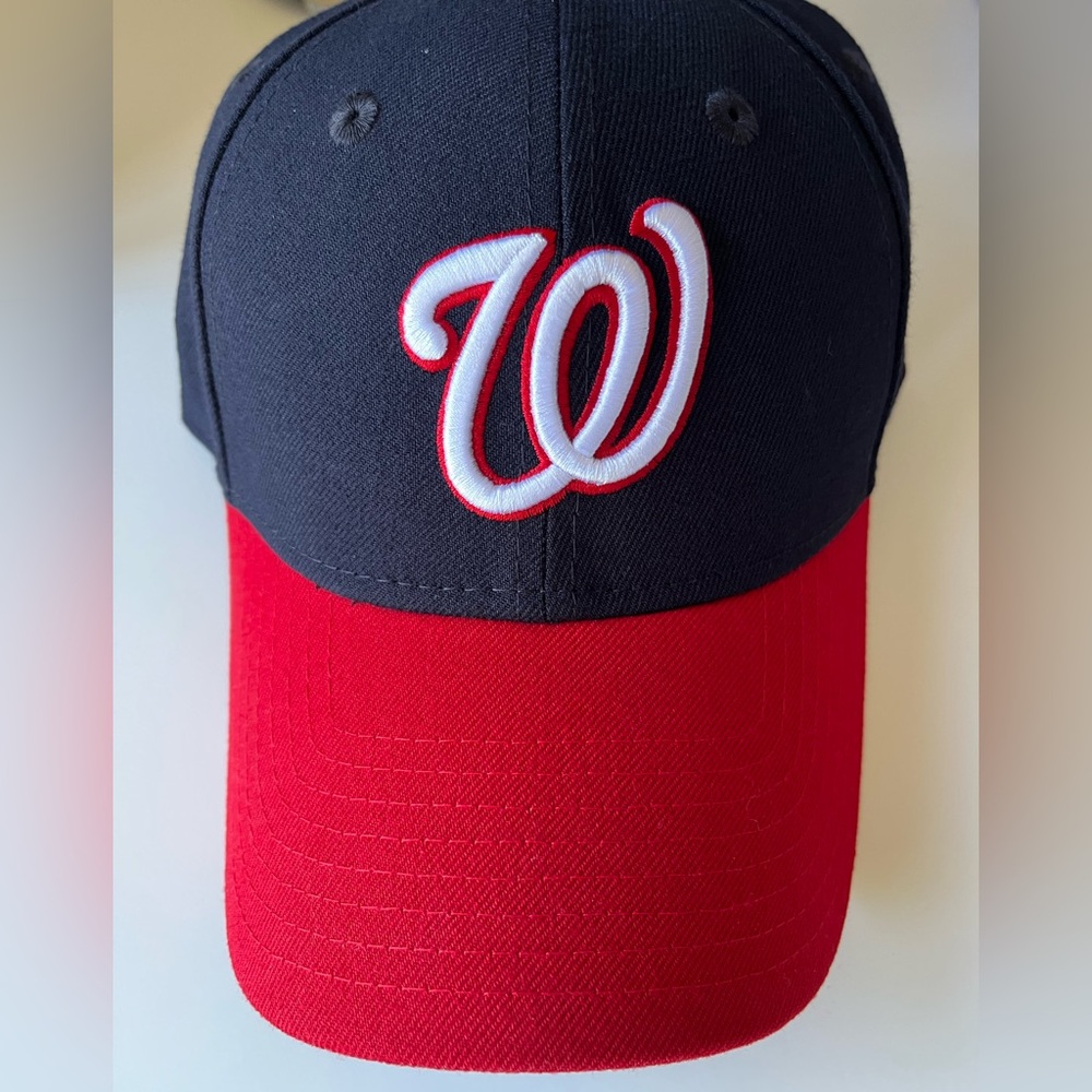 New Era Men's Washington Nationals 9Forty Navy Adjustable Hat